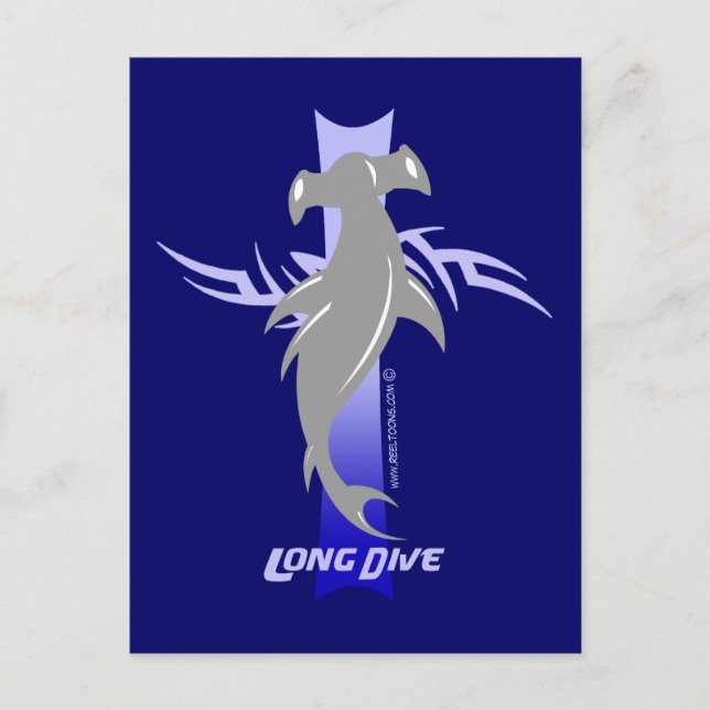 Postal Larga inmersión: Hammerhead (Anverso)