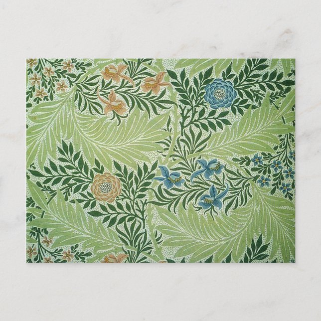 Postal Larkspur Flower Victorian (Anverso)