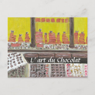 Postal L'art du Chocolat