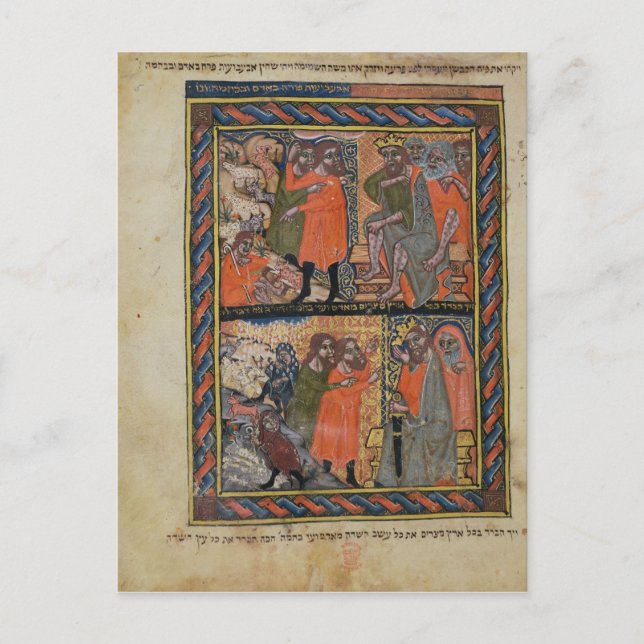 Postal Las 10 plagas de Egipto TtoB (Anverso)