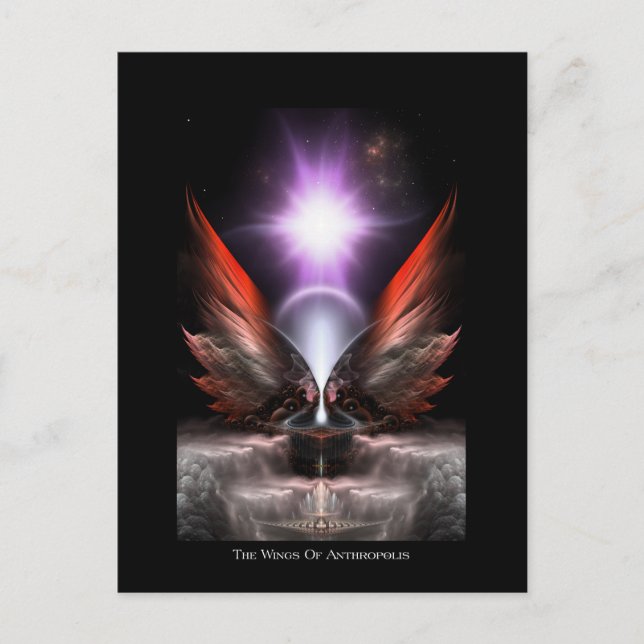 Postal Las Alas De Antropolis HC (Anverso)