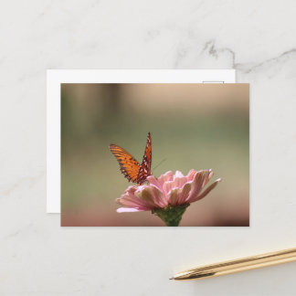 Postal Las Alas - Postcard de mariposa