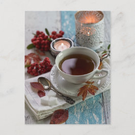 Postal Las bayas rojas autóctonas estacionales siguen con