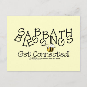 Postal Las Bendiciones del Sabbath se conectan