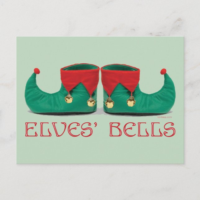 Postal Las campanas de Elves (Anverso)