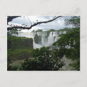 Postal Las cataratas del Iguazú la Argentina