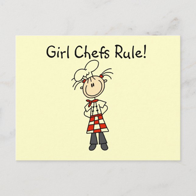 Postal Las Chefs Mandan (Anverso)