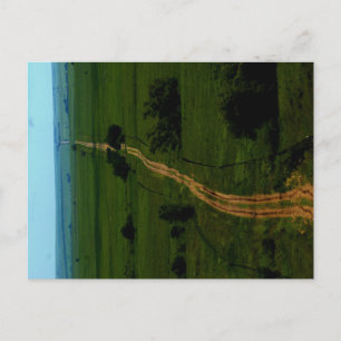 Postal las colinas de Flint en Kansas