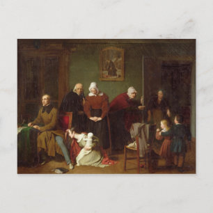 Postal Las consecuencias de la seducción, 1824