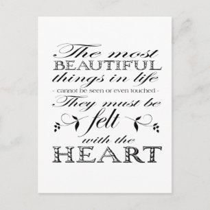 Postal Las Cosas Más Hermosas
