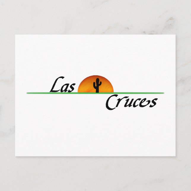 Postal Las cruces (Anverso)