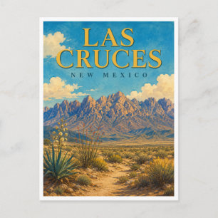 Postal Las Cruces Nuevo México Organ Mountains GeoSaga
