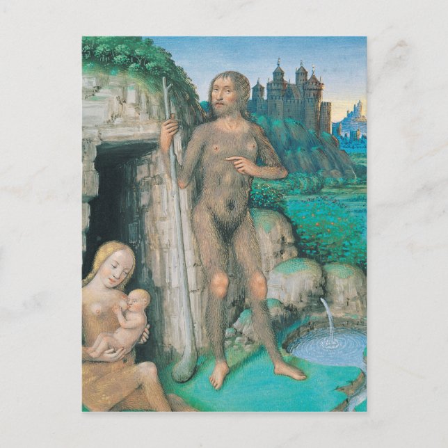 Postal Las cuatro condiciones de la sociedad: el Estado s (Anverso)