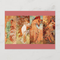 Las cuatro estaciones: Art Nouveau