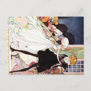 Postal Las doce princesas bailarinas de Kay Nielsen