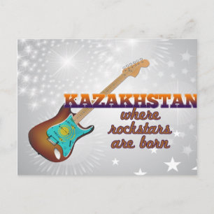 Postal Las estrellas de rock nacen en Kazajistán