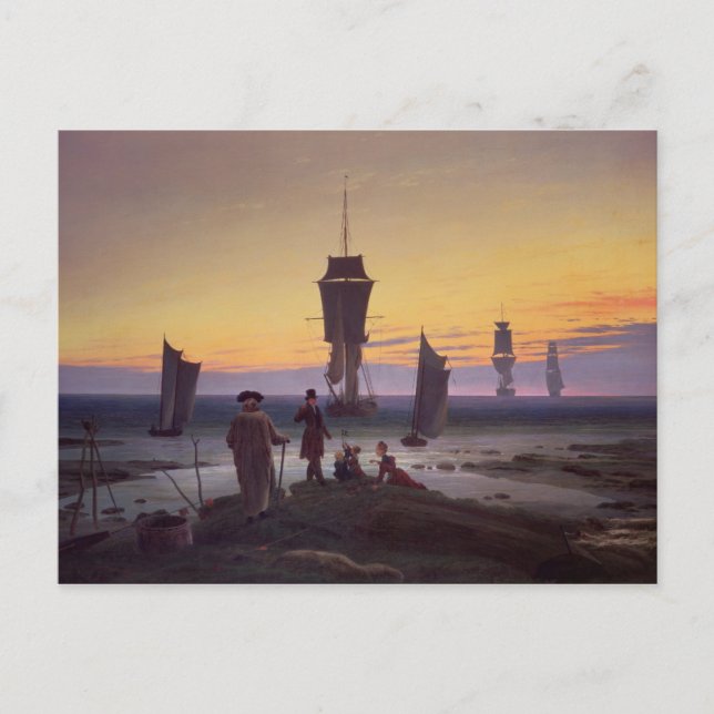 Postal Las etapas de la vida, c.1835 (Anverso)