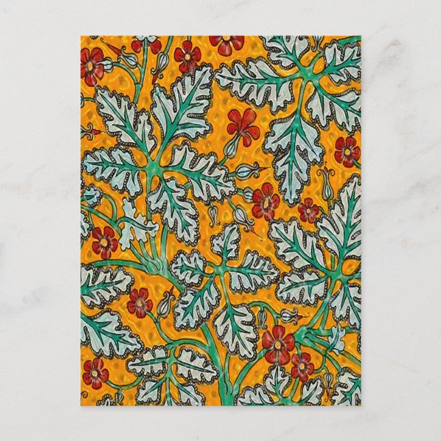 Postal Las flores amarillas de Betty (Anverso)