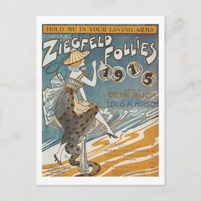 Postal Las Folletas Sancionadas de 1915 me sostienen en t (Anverso)