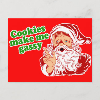 Postal Las galletas me hacen elegante