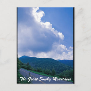 Postal Las grandes montañas humeantes