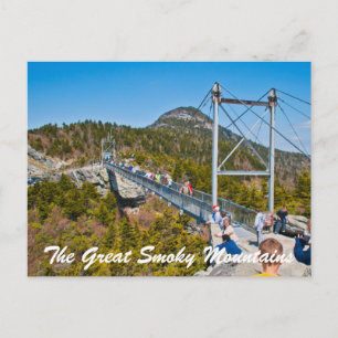 Postal Las grandes montañas humeantes