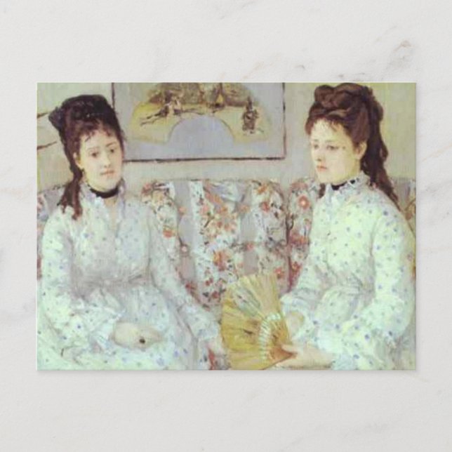 Postal Las hermanas (Anverso)