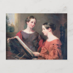Postal Las hermanas, 1839