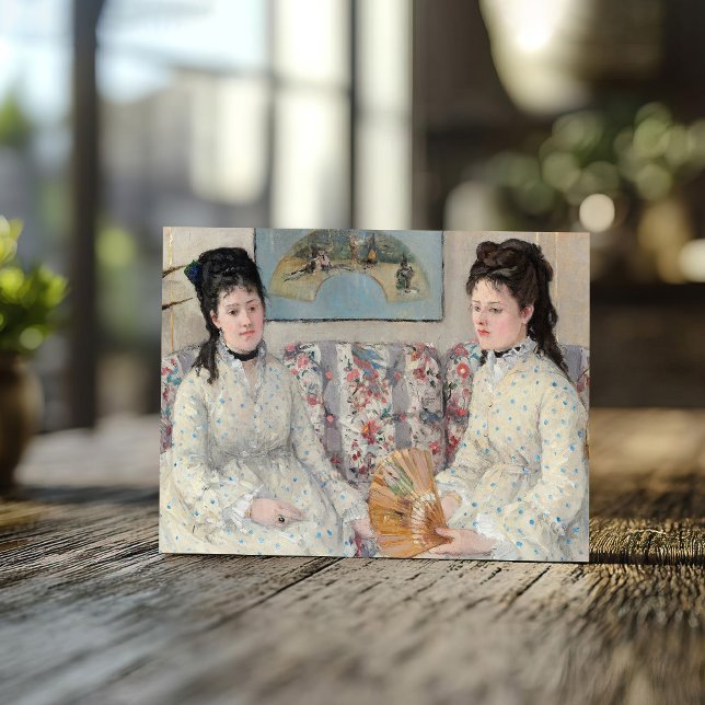 Postal Las hermanas | Berthe Morisot (Subido por el creador)
