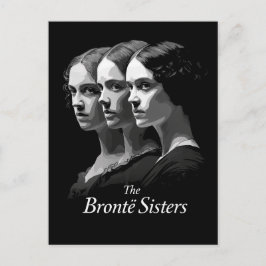 Postal Las hermanas Brontë