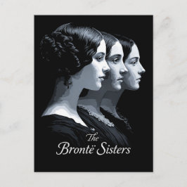 Postal Las hermanas Brontë