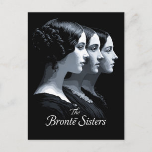 Postal Las hermanas Brontë