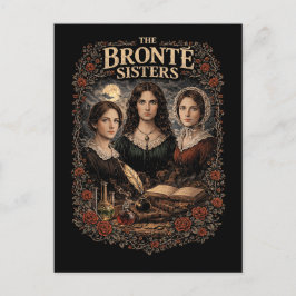 Postal Las hermanas Brontë