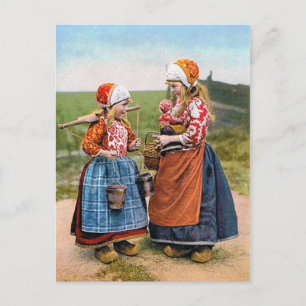 Postal ¡¡¡Las hermanas holandesas POSTCARD no pueden espe
