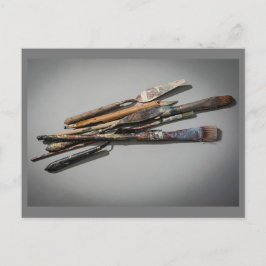 Postal Las herramientas de pintura de Alma Thomas