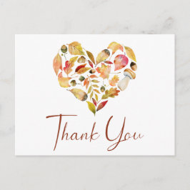 Postal Las hojas de otoño gracias a Postcard