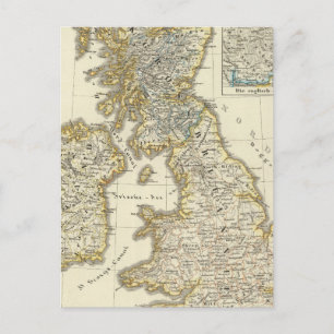 Postal Las Islas Británicas desde 1485