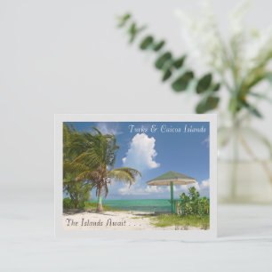 POSTAL LAS ISLAS EN ESPERA/ISLAS TURCAS Y CAICOS