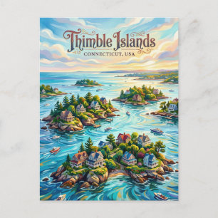 Postal Las Islas Thimble Connecticut