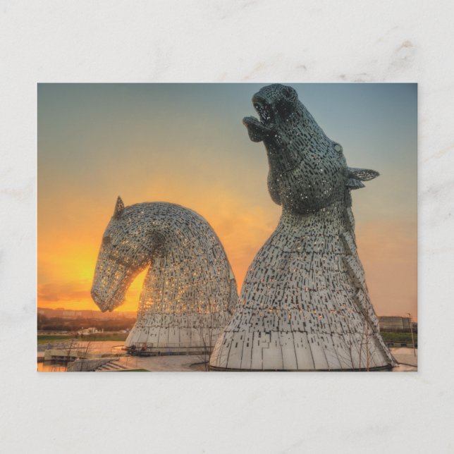 Postal Las Kelpies (Anverso)