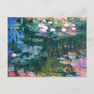 Postal Las lacrimógenas de agua de Monet