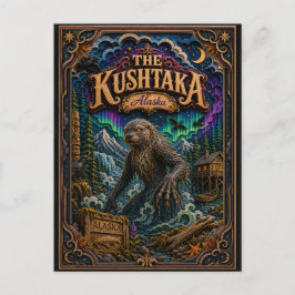 Postal Las Leyendas de Kushtaka Alaska Popcut