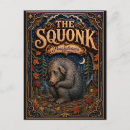 Postal Las Leyendas de The Squonk Pennsylvania Popcut
