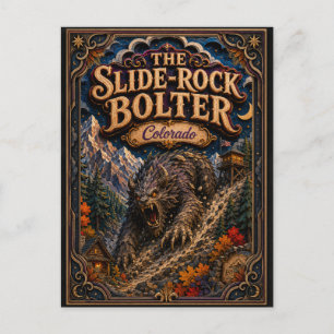 Postal Las Leyendas del Deslizador de Roca de Colorado