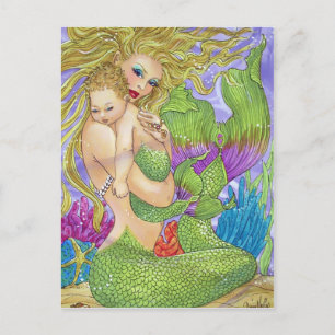 Postal Las madres aman