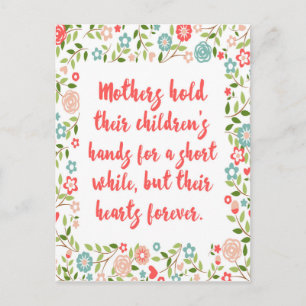 Postal Las Madres Mantienen Cita A Sus Hijos