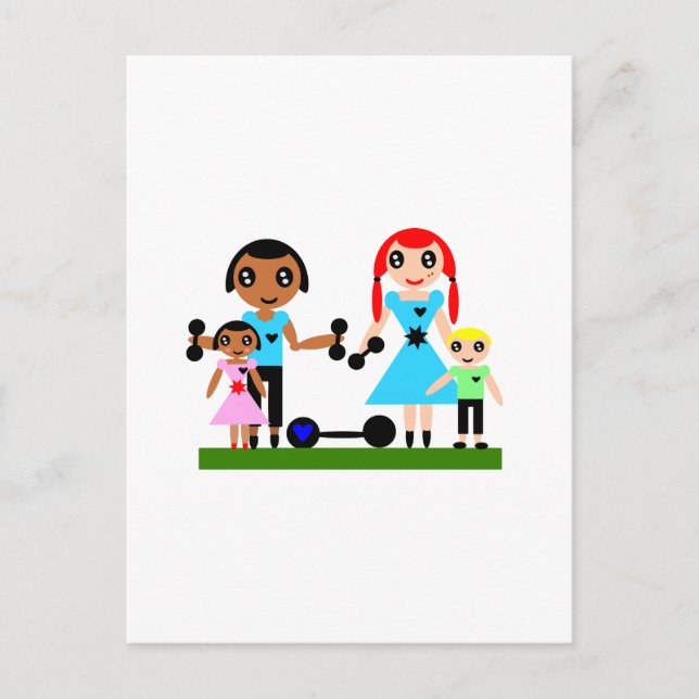 Postal Las Mamás Pueden Levantarse (Anverso)