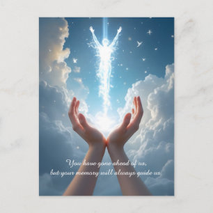 Postal Las manos liberan al alma, te has vuelto compasivo