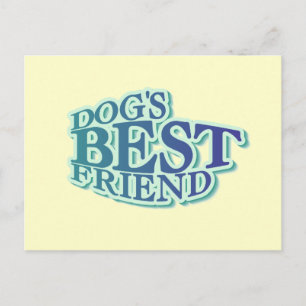 Postal Las mejores camisetas y regalos de amigo del perro