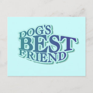 Postal Las mejores camisetas y regalos de amigo del perro